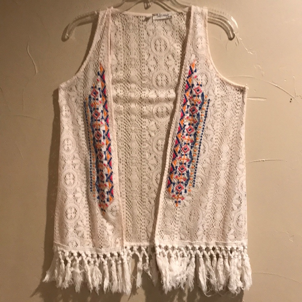 Crochet vest